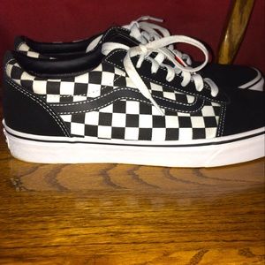 Checkered Vans